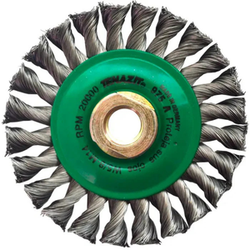 CEPILLO CIRCULAR TRENZADO ACERO 4" X 0.014" MULTIROSCA  MAGMA TENAZIT (975)