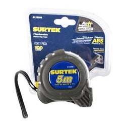 Flexometro Anti-Impacto 5 Mts  X  1" Silver SURTEK (B122086)