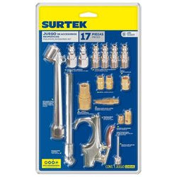 Juego Accesorios Neumaticos  17 Pzas SURTEK (108141)