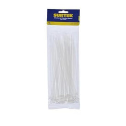 Cincho Plastico De  150 X 3.6 mm Natural  50 Pzas SURTEK (114204)