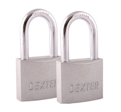 CANDADO METALICO CILINDRO LAT  38 MM GC (2 PZAS) DEXTER (6368)