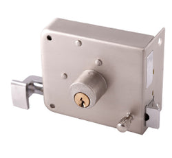 CERRADURA DE SOBREPONER CLASICA GRIS DERECHA BG (CAJA) DEXTER (6780)