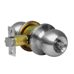 CERRADURA PERILLA BARZA CILINDRICA LLAVE-BOTON ACERO INOXIDABLEI BP (BLISTER) DEXTER (6825)