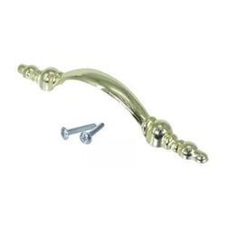 JALADERA C.C C/T LATON BRILLANTE  3 HANDYHOME (3828)