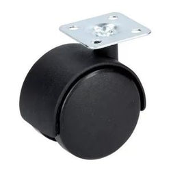 RODAJA TWIN DE NYLON 50 MM C/PLACA HANDYHOME (7041)