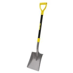 PALA CUADRADA INDUSTRIAL PUÑO PLASTICO Y MANGO FIBRA DE VIDRIO SURTEK (130681) PVL