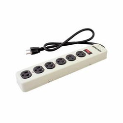 Multicontacto Supresor de Picos  6 Tomas 600 J.  SURTEK (136222) PVL