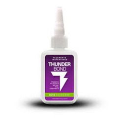 PEGAMENTO DE CIANOCRILATO THUNDER BOND 2 ONZ. CON ACTIVADOR 59 GR/15 ML