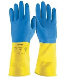 Guantes De Latex Con Forro Interno  Grande SURTEK (137396/GLFG)