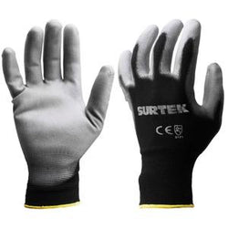 Guantes Nylon Palma Poliuretano  Chico SURTEK  (137400/GNPC)