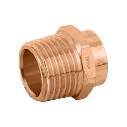 CONECTOR COBRE ROSCA EXTERIOR  1"  HQ