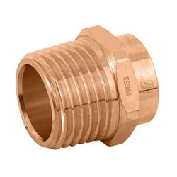CONECTOR COBRE ROSCA EXTERIOR  1 1/2"  HQ