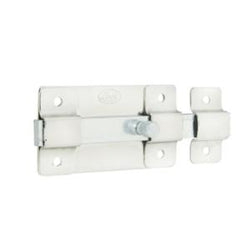 Pasador De Sobreponer Niquel Satinado 12 Cm LOCK  (L038NIB/PASC12)