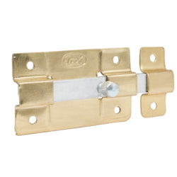 Pasador De Sobreponer Laton Brillante 8 Cm LOCK  (L036LBB/PASL8)