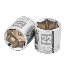 DADO ENT 3/8" 22 MM 6 PTAS METRICO   FOY  (DH3822M/F5122HM)