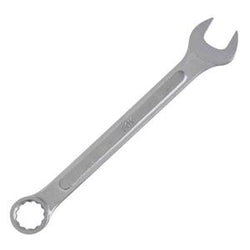 LLAVE COMBINADA 1" 12 PTAS SATINADA   FOY  (144216/140632)