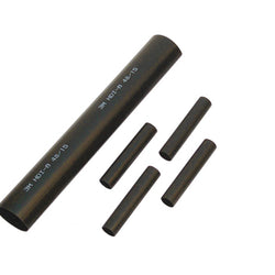 Tubo Termocontractil Negro 3/8"  Rollo 25 Mts. ARGOS (9750625)