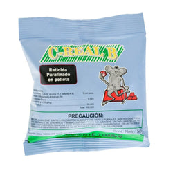 RATICIDA PELLETS SOBRE 50 GRS. C-REAL-B