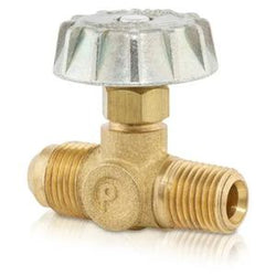 VALVULA AGUJA MACHO 3/8" FLARE-FLARE (EFE-VAFF1010)