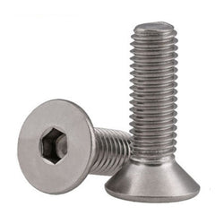 TORNILLO SOCKET CABEZA PLANA  3/8"  X  1 1/4"
