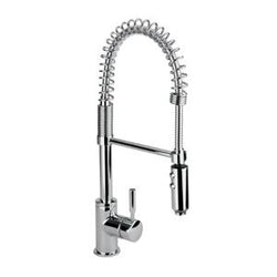 MEZCLADORA P/FREGADERO MONOMANDO GOURMET CROMO  HELVEX (E-305)