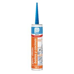 SILICON PENS BLANCO BAÑOS Y COCINAS (ANTI-HONGOS) CARTUCHO 300 ML PENNSYLVANIA (3SSI00296/SSI4B36)*