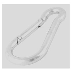 BANDOLA MOSQUETON 3/16"  2 PZAS DE ACERO TOOLCRAFT (TC2608)