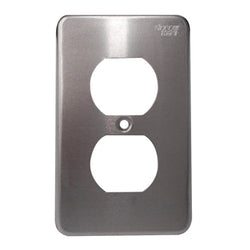 PLACA P/CONTACTO DUPLEX  ALUMINIO FULGORE (FU0141)