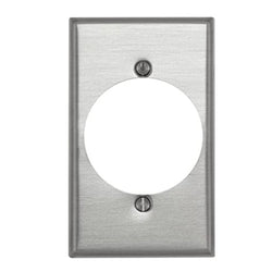 PLACA P/CONTACTO SENCILLO  ALUMINIO FULGORE (FU0142)