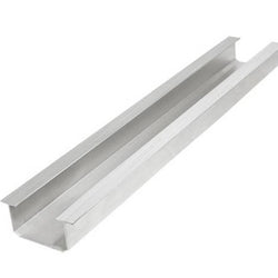 RIEL ALUMINIO PARA CLOSET DOBLE T 6.10 MTS CONDOR (MC-502)