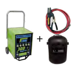 MAQUINA P/SOLDAR (D) PS-200-ECOK 200 AMP C/CABLE Y CARETA