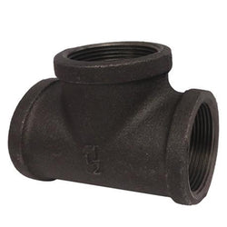 TEE NEGRA C-80  ROSCADA  3/4  3000 LBS
