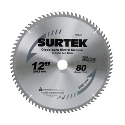 Disco Sierra Circular Corte Madera  10" 30 Dientes SURTEK (120620)