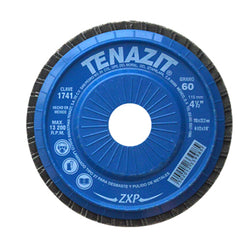 DISCO LAMINADO PLASTICO G-60  4-1/2" X 7/8" ZXP  TENAZIT (1741)