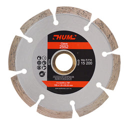 DISCO SEGMENTADO 4" X 0,07" X 7/8" HUM AUSTRODIAM  (2552)
