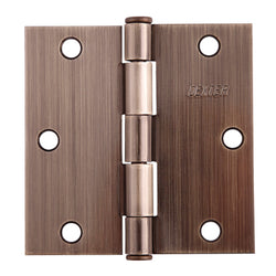 BISAGRA REFORZADA 3" X 3" 2 MM C/PLANA PERNO SUELTO  NIQUEL SATINADO  C/T DEXTER (7209)