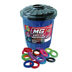 ARILLO PLASTICO AP-2 BOTE 200 PZS RISH  (750088)