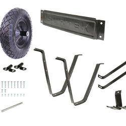 Juego De Llanta Reforzada C/Rin Y Acces C/Chumacera  P/Carretilla  SURTEK (CATR4)