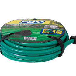 Manguera Lisa 2 Capas  Armada C/Pist 15 Mts  FOY (M12L15P) PVL
