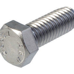 TORNILLO HEX GALV.  1/4" X 1 1/4"  STD. POR CIENTO HQ (THMSG06X032)
