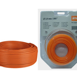 NYLON NARANJA DE CORTE REDONDO 2.4 M STIHL