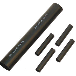 Tubo Termocontractil Negro 1/2" Rollo  25 Mts. ARGOS  (9750615)