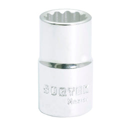 Dado Ent 1/2" 3/8" 12 Ptas Estandar SURTEK (F5812)