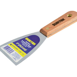 Espatula Rigida 1" Mango Madera SURTEK (123081)