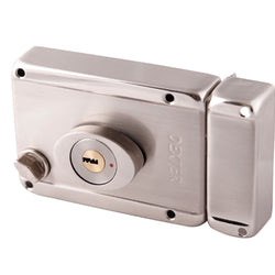 CERRADURA DE SOBREPONER PRE-ARMADA GANCHOS NIQUEL SATINADO (CAJA) DEXTER (6774)