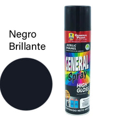 AEROSOL NEGRO BRILLANTE GRAL PAINT (A2302)