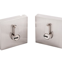 CERROJO DELUXE TIPO "Q" ALTA SEGURIDAD NIQUEL SATINADO  DEXTER (6526)