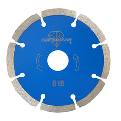 DISCO DIAMANTE AZUL SEGM. 4 1/2" X 0.09" X 7/8" AUSTRODIAM (818)
