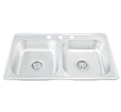 TARJA DOBLE SATINADA P/EMPOTRAR 84 X 56 ANBEC
