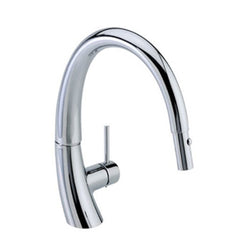 MEZCLADORA P/FREGADERO MONOMANDO CROMO HELVEX (E-307)